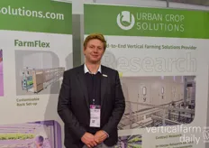Urban Crop Solution's Maarten Vandercruys represents all that UCS stands for: research, turnkey solutions and tailored projects. 